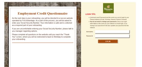 panera bread pay stubs website